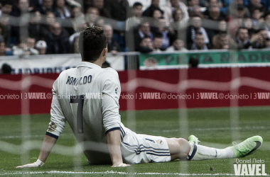 Cristiano Ronaldo se ejercita al margen y es duda para el partido ante el Eibar