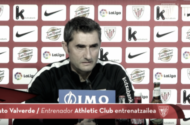 Ernesto Valverde: "Siempre miramos hacia delante"