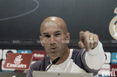 Zidane: &quot;Nos quedan tres finales para ganar la Liga&quot;