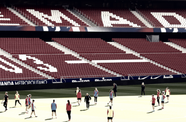 El Atlético de Madrid Femenino se juega media Liga en el estreno del Metropolitano