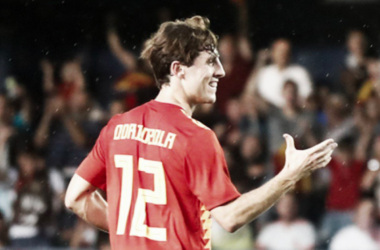 Odriozola se
estrena como goleador con España