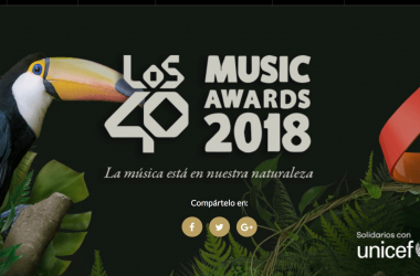 Nominados a Los 40 Music Awards 2018