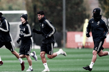 El Real Madrid ya prepara el partido ante el Eibar