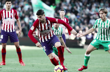 Álvaro Morata y su primer derbi como jugador del Atlético de Madrid