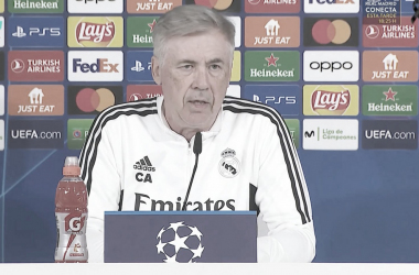 Ancelotti: "Para el partido de mañana es muy importante tanto la experiencia como la energía"