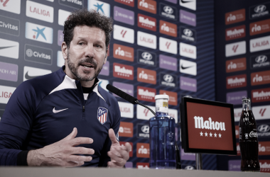 Simeone: "Saldremos adelante, tranquilidad"