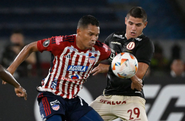 Resumen y Goles: Universitario 1-1 Junior de Barranquilla en Conmebol Libertadores