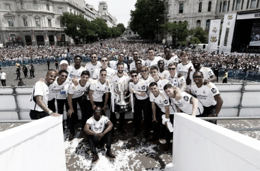 El Real Madrid, de Cibeles al cielo