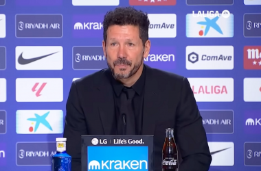 Simeone: "Quiero mucho el lugar donde estoy"