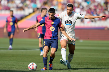Pedri contra el Valladolid. Fuente: El País.