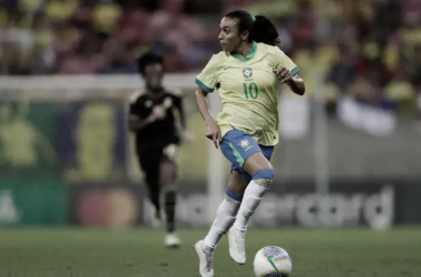 Marta comemora goleada do Brasil sobre a Jamaica e se empolga com Copa no país