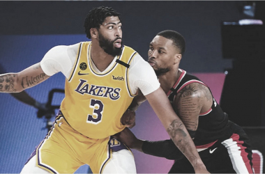 Melhores momentos Blazers 105x90 Lakers pela NBA