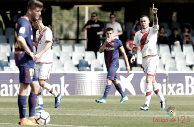 Raúl de Tomás, entre los mejores de la jornada 36