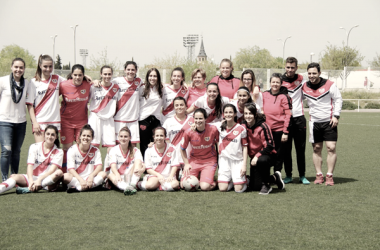 El Rayo Femenino B lidera su grupo en la Copa RFFM