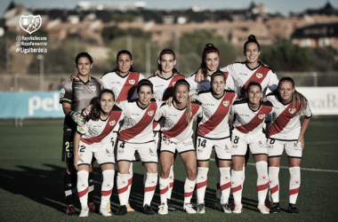 La selección española se pasea ante el Rayo Femenino