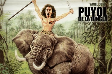 Tarzán Puyol, el capitán de la jungla