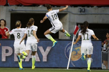Score USA - Germany in 2015 Women's World Cup Semi-Finals (2-0)