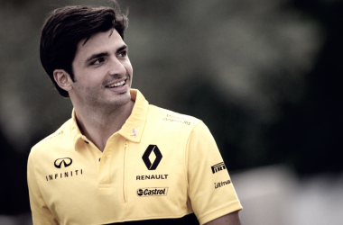 Sainz aspira a subirse al podio este año