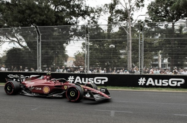 Carlos Sainz durante el GP de Australia. / Fuente: Twitter @Carlossainz55