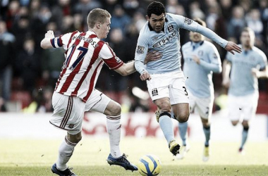 Manchester City look to recover against Stoke City