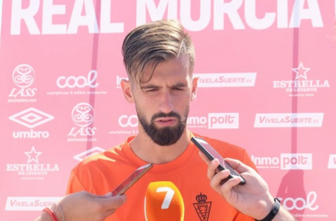 Fran Carnicer nueva baja para el Real Murcia