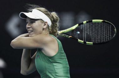 Wozniacki y Halep, un día más en la oficina