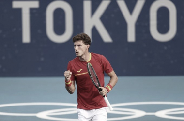 Resumen Pablo Carreño 0-2 Kachanov en Tokio 2020 