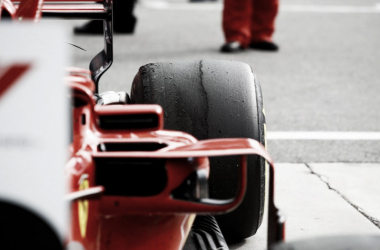 La carrera del Gran Premio de Italia, a través de los neumáticos