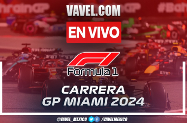 F1 GP Miami 2024 EN VIVO hoy, Verstappen lidera la carrera