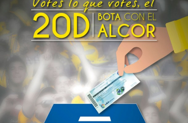 El 20D, &#039;bota&#039; con el Alcorcón