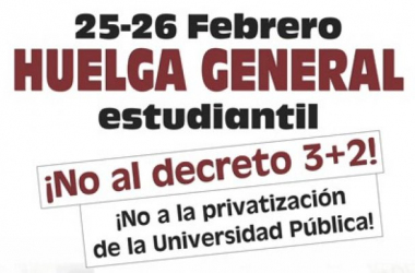 Los estudiantes convocan huelga contra el &#039;3+2&#039; de Wert