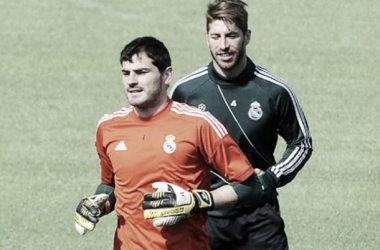 Casillas y Ramos vuelven a trabajar con el grupo