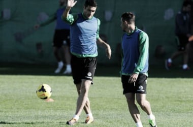 Rubén Castro y Molina entrenan con el grupo (vídeo)