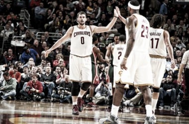 El &#039;Big Three&#039; de Cleveland Cavaliers brilla con luz propia ante los Bucks