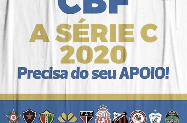 Atráves dos jogadores, clubes participantes da Série C solicitam ajuda à CBF