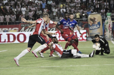 Intensa igualdad entre Junior y Pasto en el Metropolitano