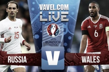 Russia (0) vs Wales (3) Live Score Commentary in UEFA Euro 2016