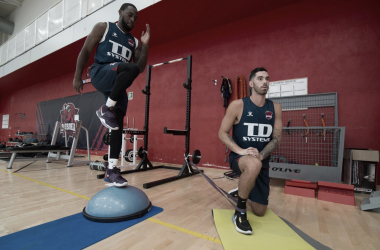 TD Systems Baskonia completa un nuevo entrenamiento