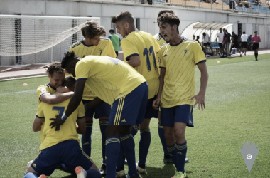 Cádiz CF B - Coria CF, primera victoria para el filial amarillo