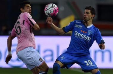 El Empoli no saca partido ante el malherido Palermo