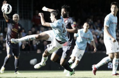 Celta - Barcelona: a la guerra con espadas de madera