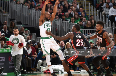 Resumen del Miami Heat vs Boston Celtics en NBA (112-106)