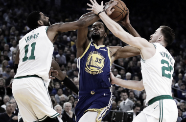 NBA: Boston asaltó a Warriors y Rockets pone quinta a fondo