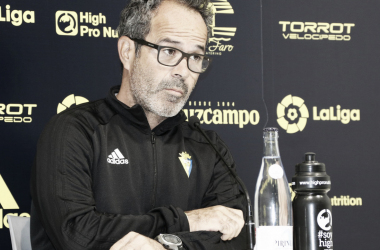 Cervera: "Estamos más tranquilos, pero con la exigencia de ganar"