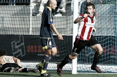 Diego Cervero, el gol de Las Gaunas