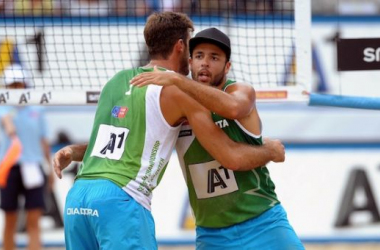 La Lettonia sale sul tetto d&#039;Europa nel beach volley maschile