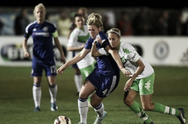 VfL Wolfsburg 2-0 Chelsea Ladies (4-1 on aggregate): Blues made to pay for profligacy as Wolves advance