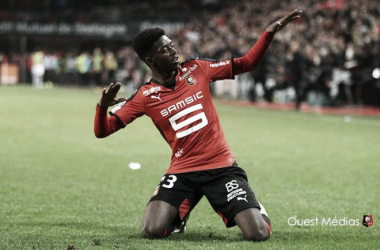 Rennes 3-1 Reims: Dembele double inspires hosts to third