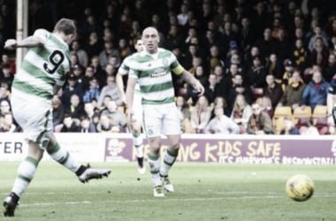 Motherwell 1-2 Celtic: Griffiths double extends Bhoys lead at the top to eight points