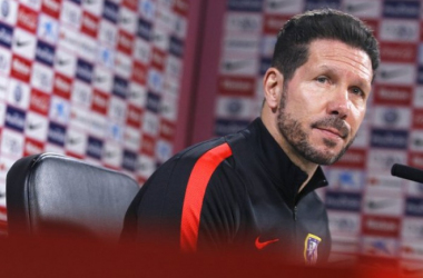 Simeone: “La temporada es buena, pero queda mucho por jugar”